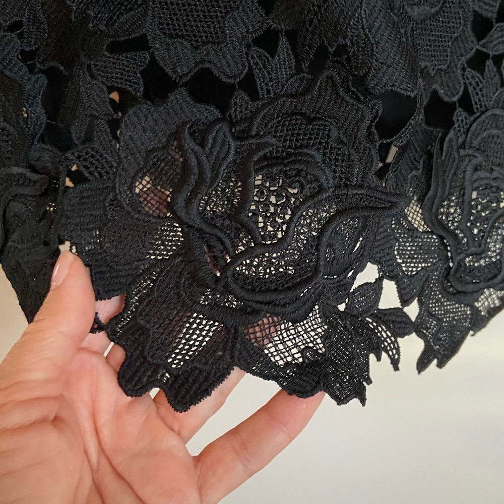 J Crew Collection Black‎ Lace Mini Dress - Picture 7 of 10